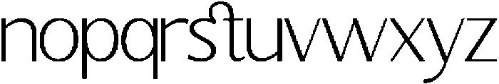 OV Mathos Extra Light otf (200) Font LOWERCASE