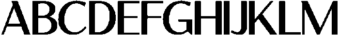 OV Mathos Medium otf (500) Font UPPERCASE