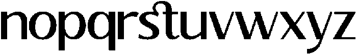 OV Mathos Medium otf (500) Font LOWERCASE