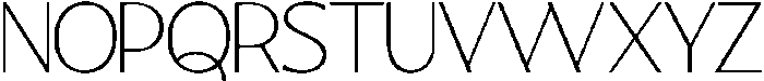 OV Mathos Thin otf (100) Font UPPERCASE