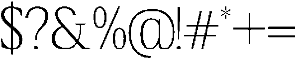 OV Valtica Regular otf (400) Font OTHER CHARS