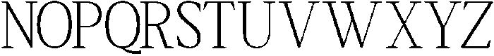 OV Valtica Regular otf (400) Font UPPERCASE