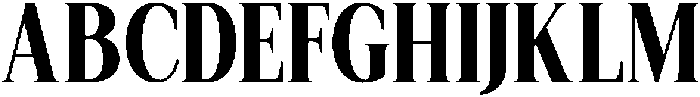 OV Vedora Regular otf (400) Font UPPERCASE