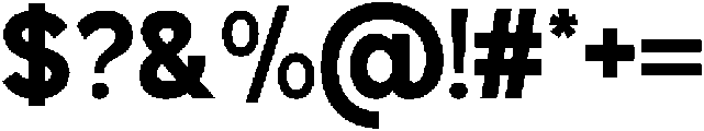 OV movga Bold otf (700) Font OTHER CHARS