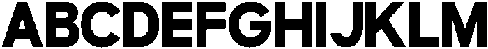 OV movga Extra Bold otf (700) Font UPPERCASE