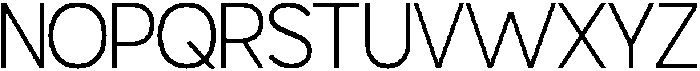 OV movga Extra Light otf (200) Font UPPERCASE