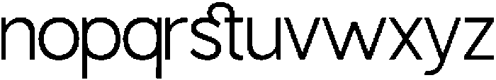 OV movga Light otf (300) Font LOWERCASE