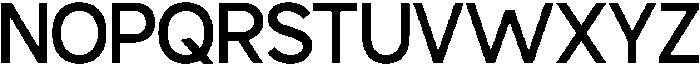 OV movga Medium otf (500) Font UPPERCASE