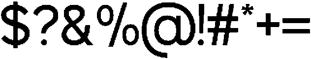 OV movga Regular otf (400) Font OTHER CHARS