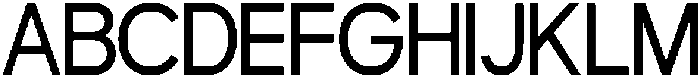 OV movga Regular otf (400) Font UPPERCASE