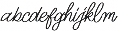 Over Bright otf (400) Font LOWERCASE