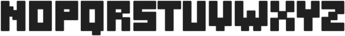 Over Pixel Regular otf (400) Font UPPERCASE