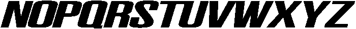 Overcast Sans Regular Italic otf (400) Font UPPERCASE