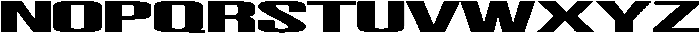 Overcast Sans Super Wide otf (400) Font LOWERCASE