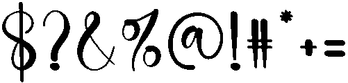 Overglow Regular otf (400) Font OTHER CHARS