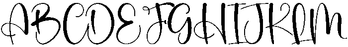 Overglow Regular otf (400) Font UPPERCASE