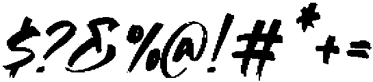 Overheat Reckless otf (400) Font OTHER CHARS
