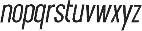 Overhill Rustic Italic otf (400) Font LOWERCASE