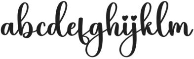 Overlight Regular otf (300) Font LOWERCASE