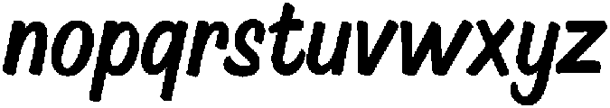 Oversign Regular otf (400) Font LOWERCASE