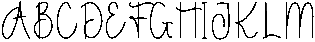 Overthinker Regular otf (100) Font UPPERCASE