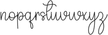 Overthinking  Moment Regular otf (100) Font LOWERCASE