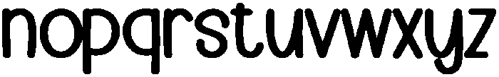 Overthinking Regular otf (100) Font LOWERCASE