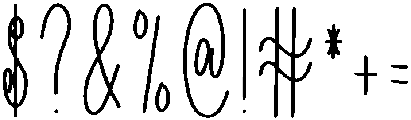Overthinking Regular otf (100) Font OTHER CHARS
