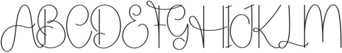 Overthinking Regular ttf (100) Font UPPERCASE