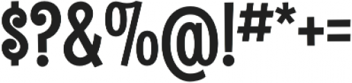Ovoda Bold otf (700) Font OTHER CHARS