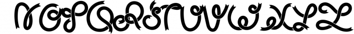 Overlap Ribbon - A Monogram Font for Multiple Usage Font LOWERCASE