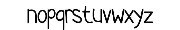 OVERUNDER - Personal Use Font LOWERCASE