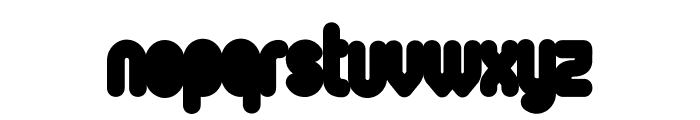 Oval-Black Font LOWERCASE