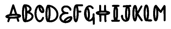 Oval Outlooks Regular Font UPPERCASE