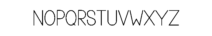 Overcome Font UPPERCASE
