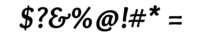 Overlock Bold Italic Font OTHER CHARS