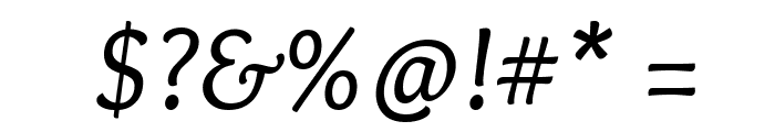 Overlock-Italic Font OTHER CHARS