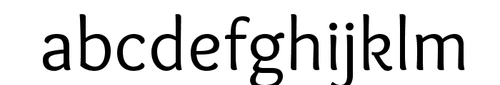 Overlock-Regular Font LOWERCASE
