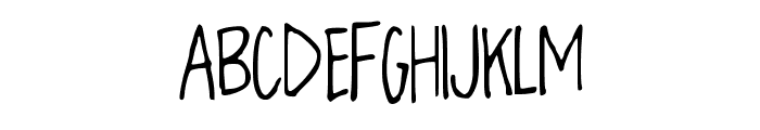 OverthEMoOn Font LOWERCASE
