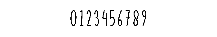 Overthingking Font OTHER CHARS