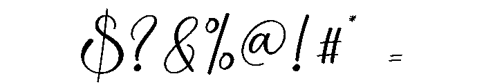 Overthink1 Font OTHER CHARS