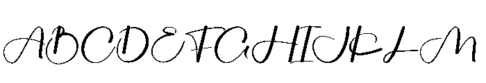 Overthink1 Font UPPERCASE
