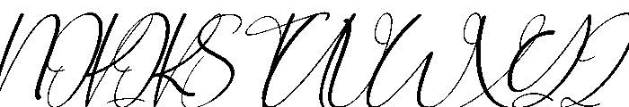Overthinking1 Font UPPERCASE