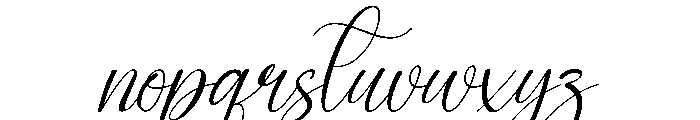 Overthinking1 Font LOWERCASE