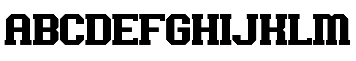 Overthrow Oligarchy Regular Font UPPERCASE