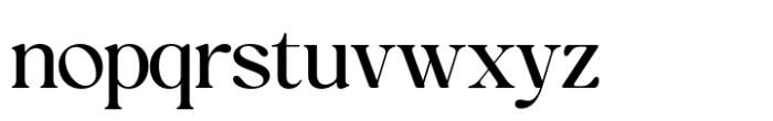 OV Treasure Regular Font LOWERCASE