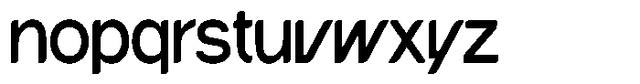 Ovaline Font LOWERCASE