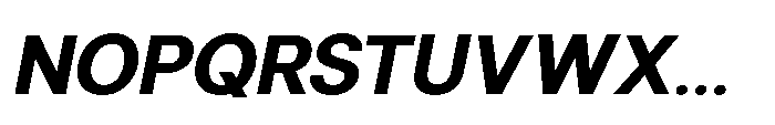 Ovelion Black Italic Font UPPERCASE