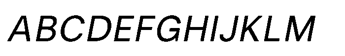 Ovelion Thin Italic Font UPPERCASE