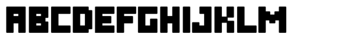 Over Pixel Regular Font UPPERCASE